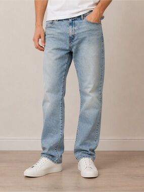 American Eagle Outfitters Relaxed Light Blue Men's Jeans